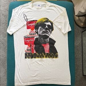 Vintage Campbell Andy Warhol shirt